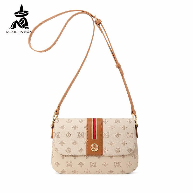 稻草人女包斜挎包2025新款潮夏天送妈妈款大容量中年女士包包