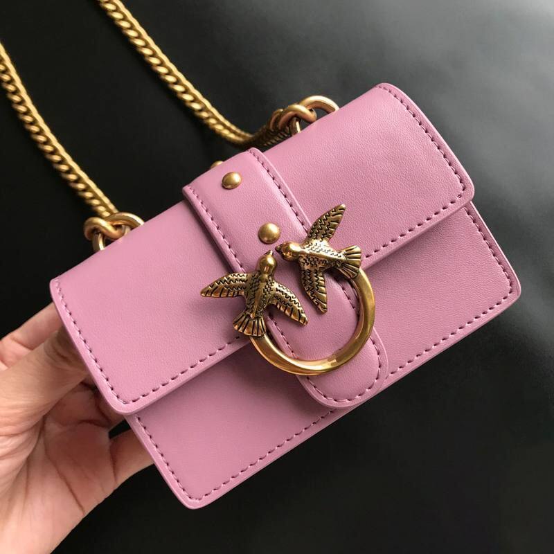 女士包包2025新款真皮超迷你mini经典款口红包链条单肩女